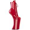 Pleaser - FORBIDDEN1020 Bottes de plateforme, Pole dance chaussures - Rouge Product image